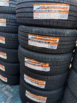 Vendo 235/55/sr18 las 4 llantas nuevas arroyo por $360