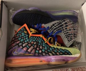 What The" Nike LeBron 17