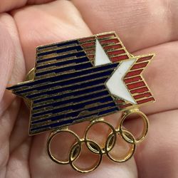 Vintage 1981 Olympics Pin - Collectible