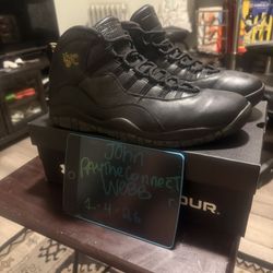 Jordan 10 NYC Size 14