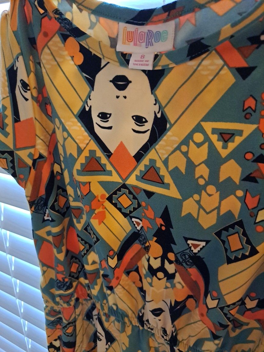 Disney Pocahontas LuLaRoe dress size 8 Small