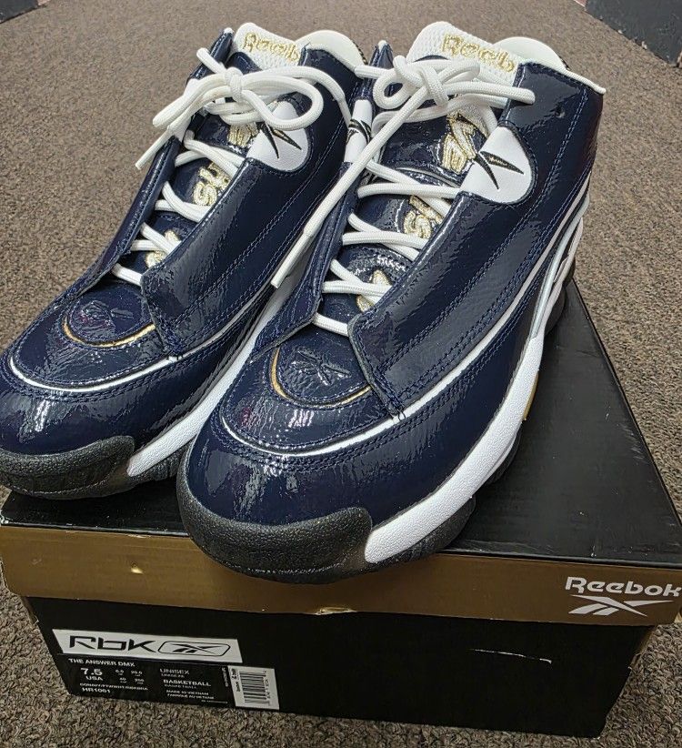 Allen Iverson The Answer DMX Blue And Gold 
