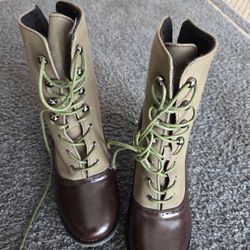 Size 6.5 heeled dress boots