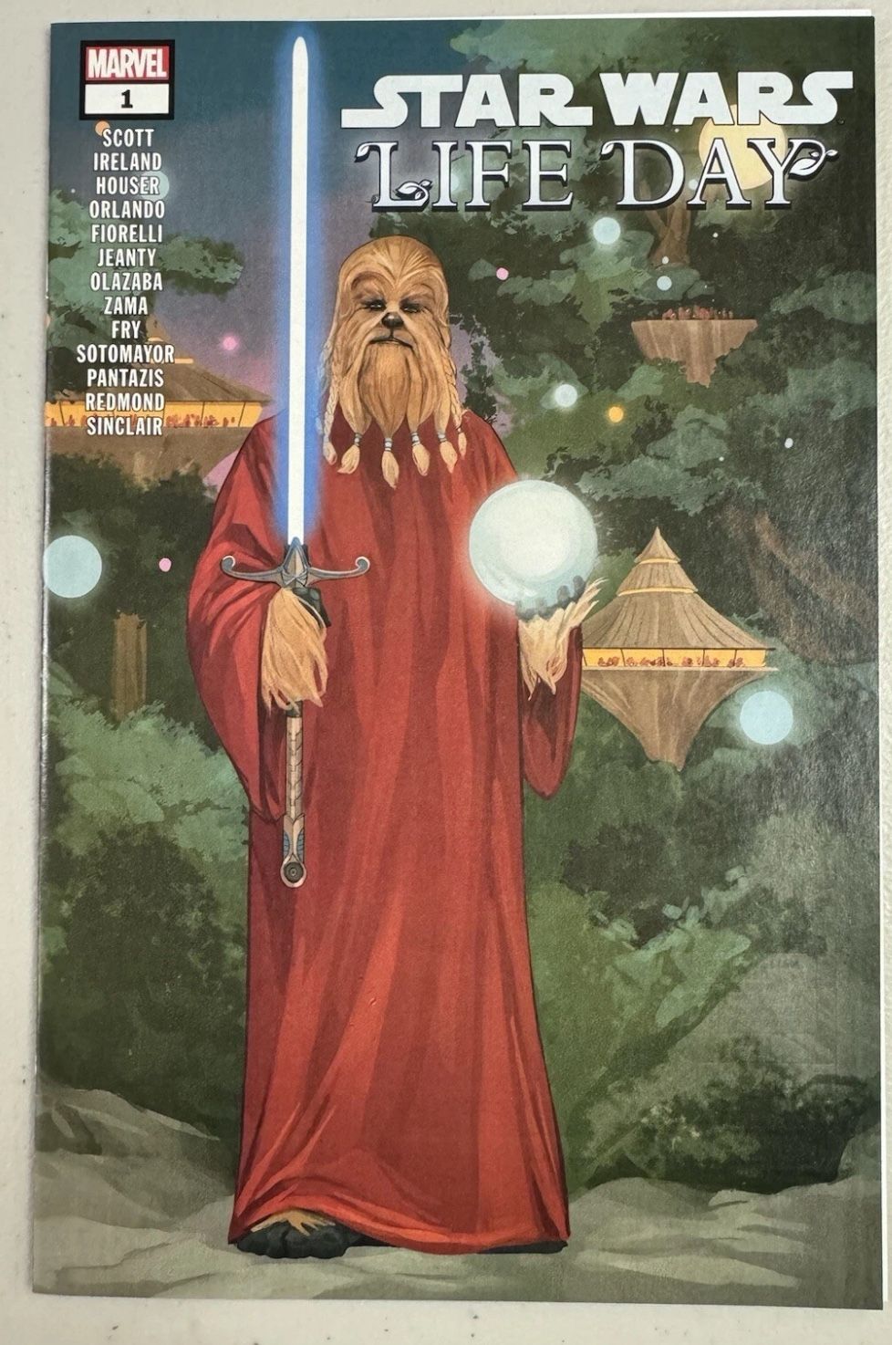 Marvel Star Wars Life Day #1 Lucasfilm Consumer Products For Light Variant