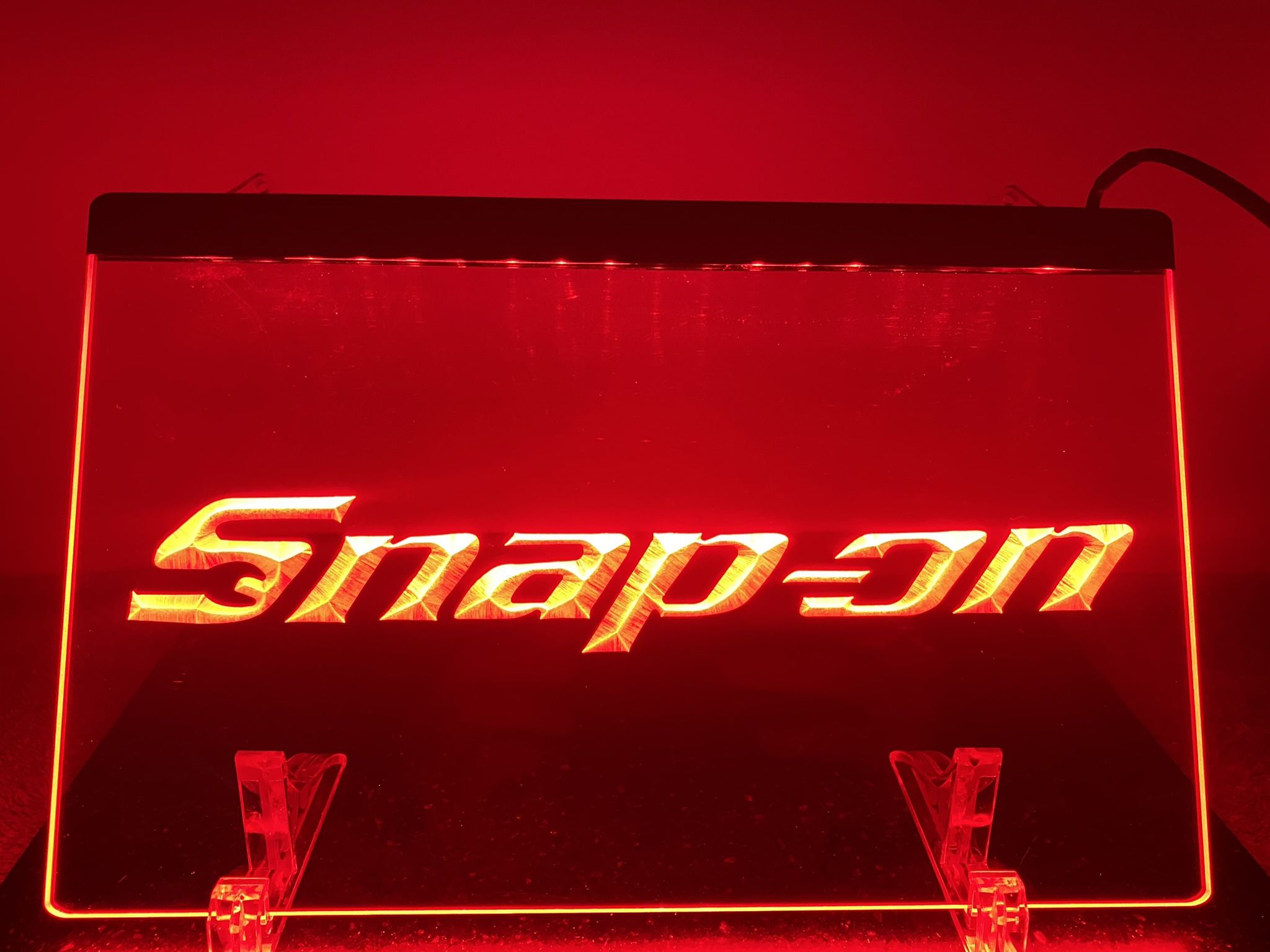 Snap-on Lighted Sign (8”x12”)