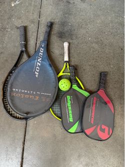 Pickleball tennis badminton stuff