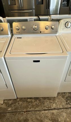 Maytag Top Load Washer - Stainless Steel Drum, Agitator