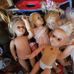 Sell $60  Our Generation Dolls – Lot of 5 – Gently Used – BO