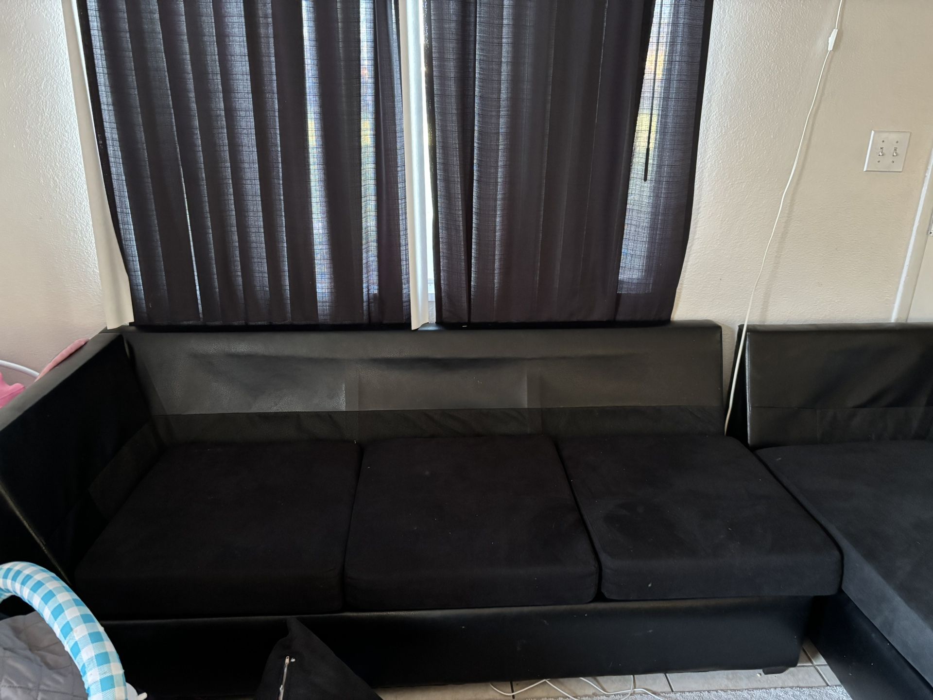 Black Sectional