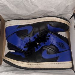 Air Jordan 1 Mid (Blue)