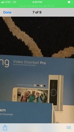 Ring video door bell pro read profile