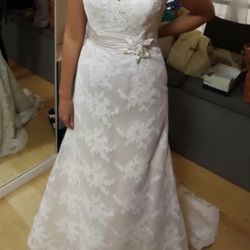Wedding Dress Size 10
