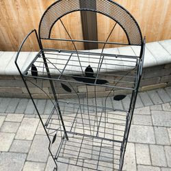 Folding Plant Rack. 