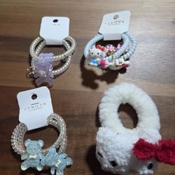 Girls hair accessories $1