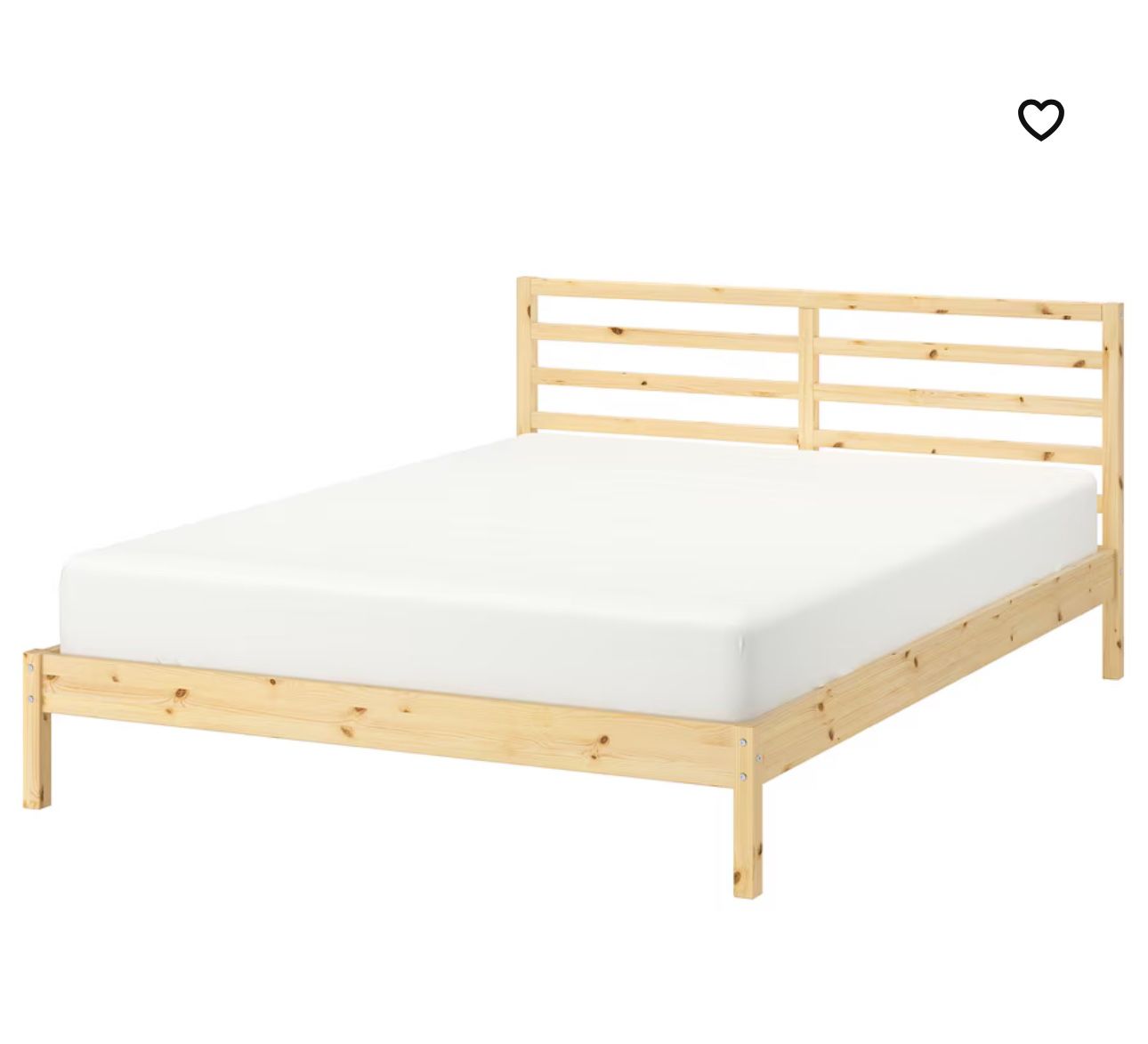 Queen Bed With Mattress 