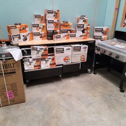 Ridgid Tools/Tool Chest/Grills For Sale