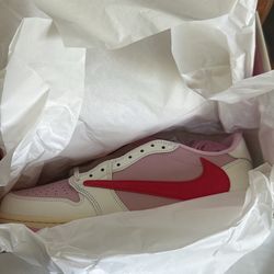 Travis Scott x Air Jordan 1 Retro Low OG 'Sail Tropical Pink' size 11
