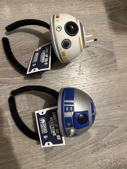 Disneyland Star Wars R2D2 BB8 Light Up Headbands