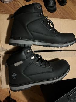 Beverly Hills polo club Bosco men's size 13 black boots