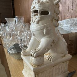 Fu Dog Made Of Ceramic 