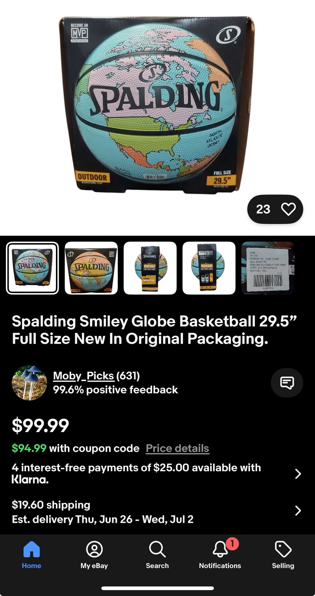 Brand New Spalding Indoor/Outdoor Globe Basketball