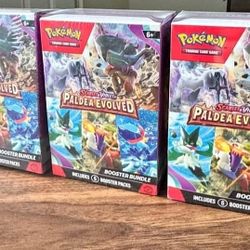 Pokemon Paldea Evolved Booster Bundles
