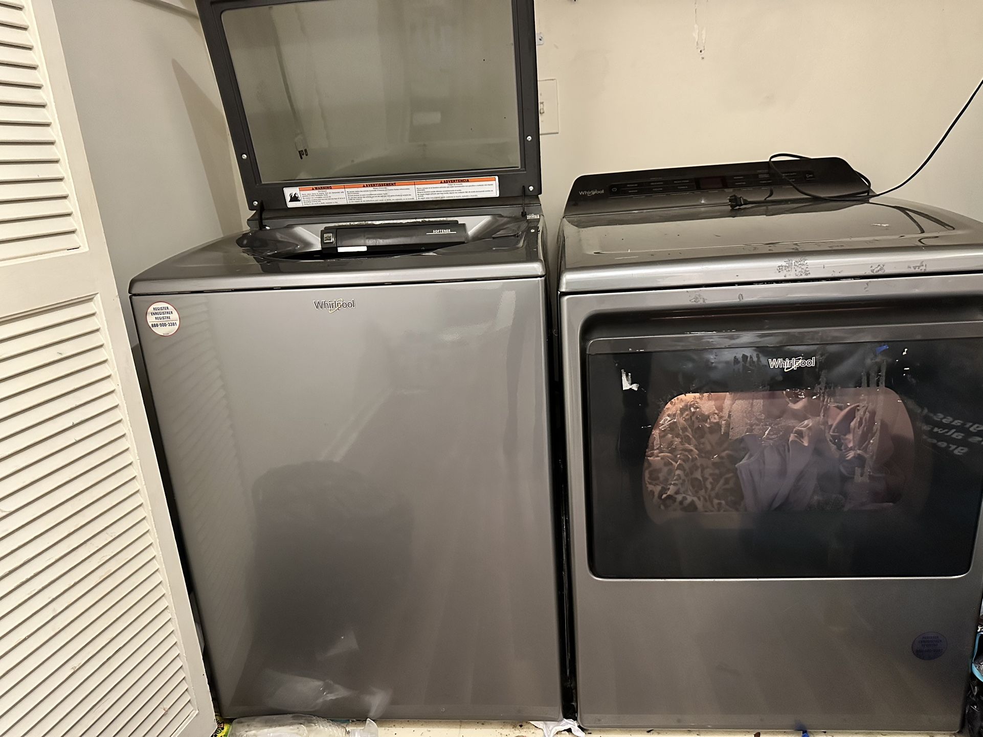 Whirlpool Smart Washer And Dryer