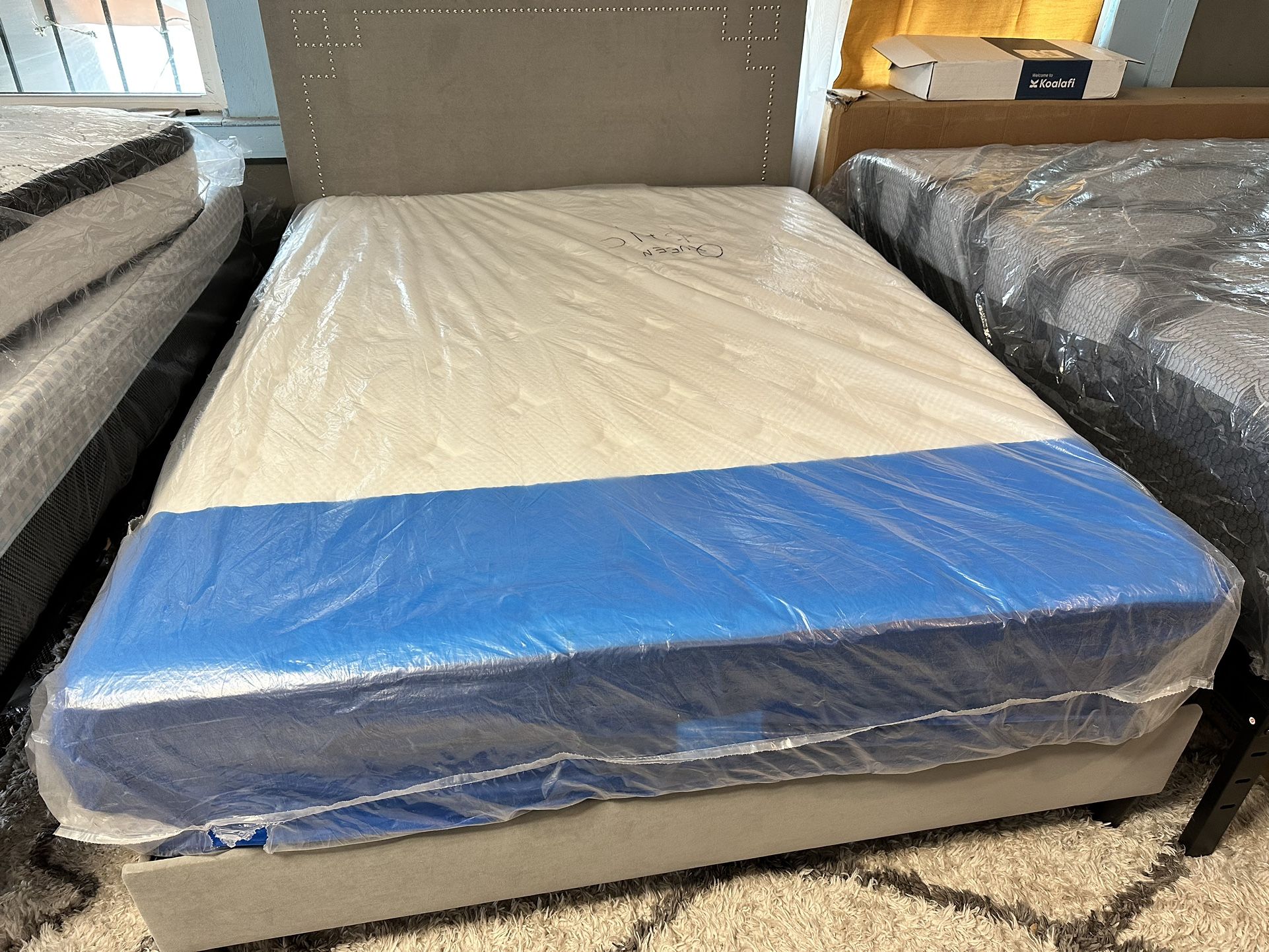 12” New Pillowtop Mattress ✅with $39 you can take this...