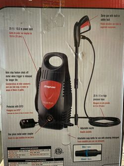 Snap-on Pressure Washer