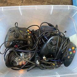Bunch Of Xbox Controllers