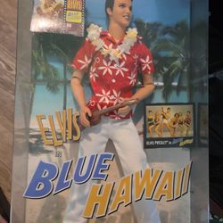 2009 Mattel - Barbie Pink Label - Elvis Presley In Blue Hawaii Doll - Exc Cond