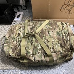 MERCURY MILITARY DEPLOYMENT / CONTAINER / DUFFLE BAG, 3 TRI WHEEL (MULTICAM)