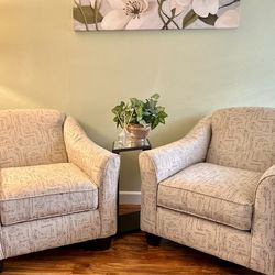 Sandy Script Accent Chairs