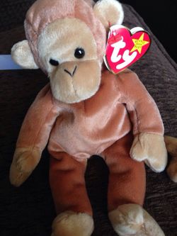 Forth to fifth generation beanie baby "Bongo"