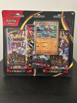 Pokémon TCG Mega Evolution Pitch Black 3-Pack Blister