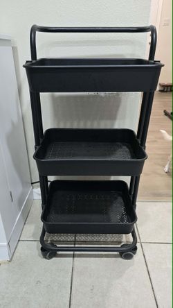 Black 3 tier organizer