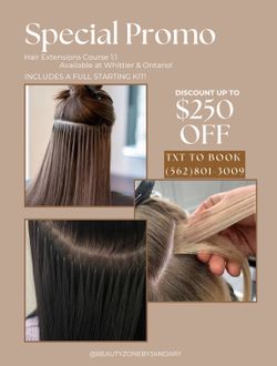 Hair extensions Course