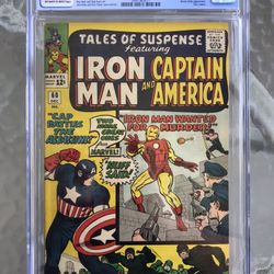 Tales of Suspense #60 (1964) CGC 7.0 — O/w to White Pages; Hawkeye & Black Widow