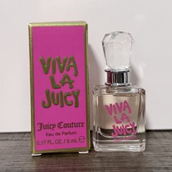 Juicy Couture Viva La Juicy Eau De Parfum Travel Size Mini Splash .17 FL OZ/5 ML