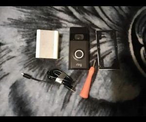Ring door bell with chime