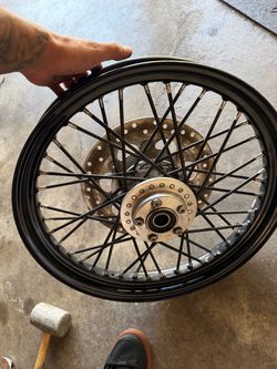 Harley Davidson Rim and tire