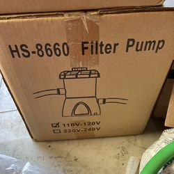 HS 8660 30w Pool Filter Pump 