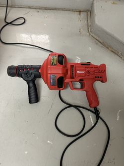 BAUER SELF-FEEDING HAND-HELD DRAIN CLEANER