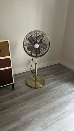 Floor Fan - Gold 