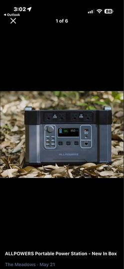 ALLPOWERS 2000w  POWER STATION - NEW IN BOX