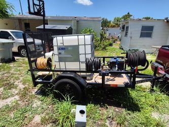 PRESSURE WASHING Trailer