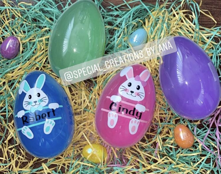 Personalized Easter Eggs 😊