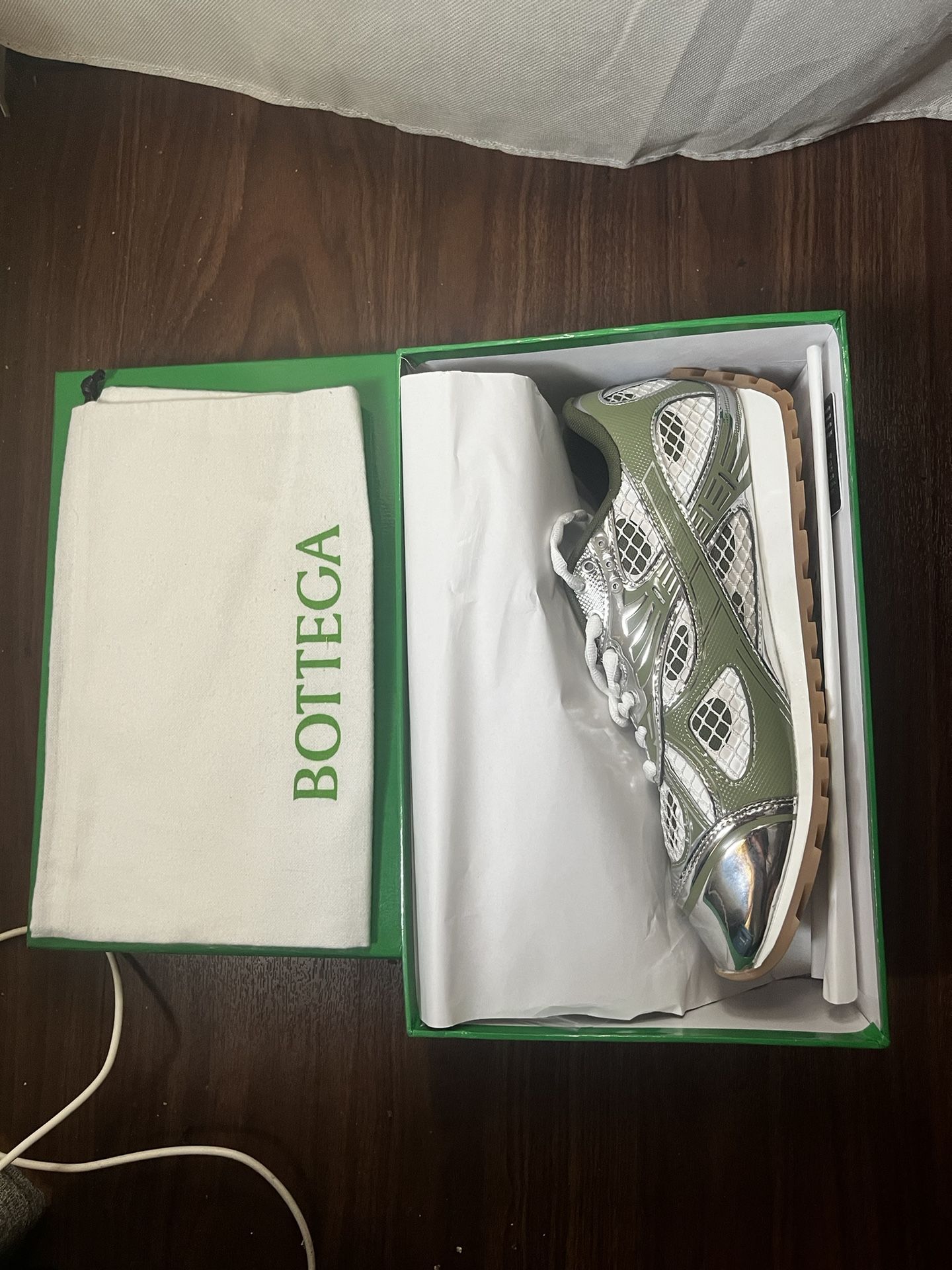 BOTTEGA VENETA Olive Green/Silver (REPLICA)