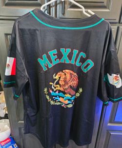 Mexico Baseball Jersey Sublimation New! Sizes M,L, XL And 2XL