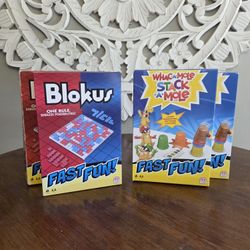 New blockus or wac-a-mole games. $5 each